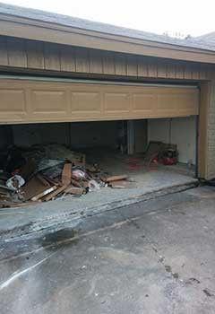 Garage Door Off Track Near Cramerton